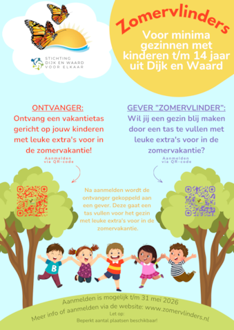 Zomervlinders 2026 flyer
